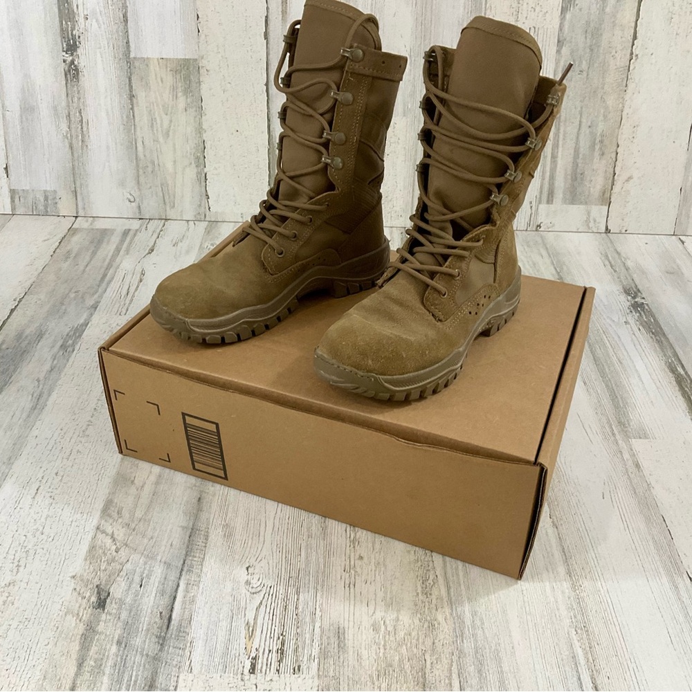 Breville Coyote Brown Tactical Boots US Army Women’s: 7 Men’s: 5